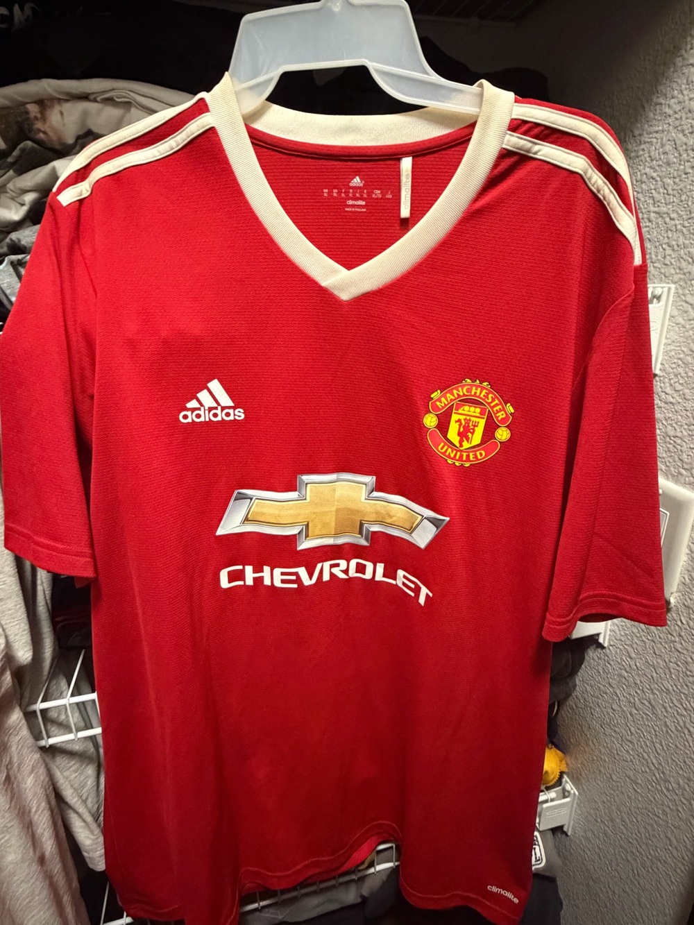 Manchester United Soccer Kit Adidas Size XL
